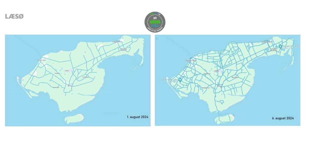 Trailview på Læsø - Google Street View, Jens Peter Hansen